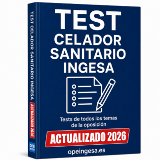 Ebook Libro de Test Oposiciones Celador Sanitario en el INGESA