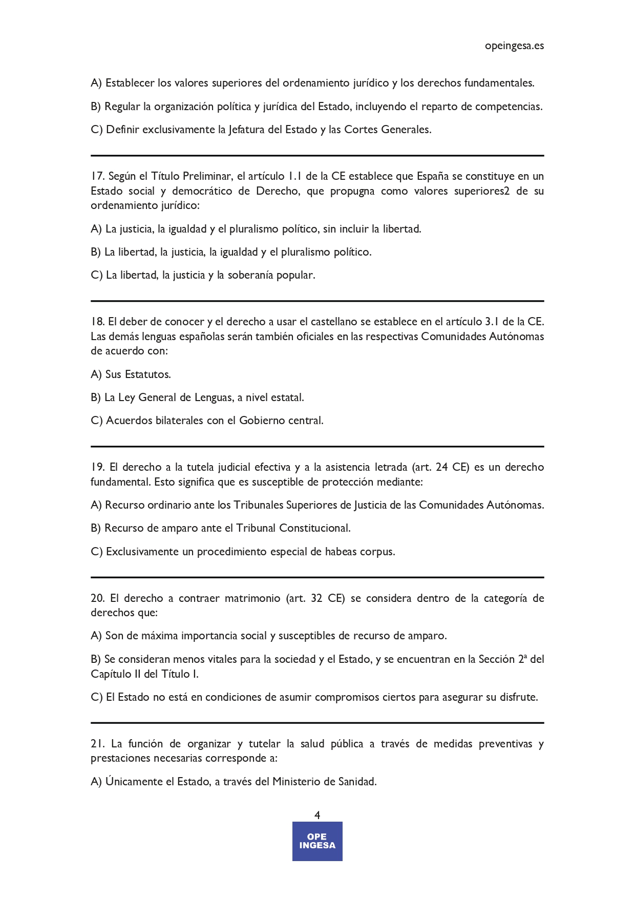 Ebook Oposiciones TCAE en el INGESA parte general + Libro de Test con 672 preguntas - Imagen 19