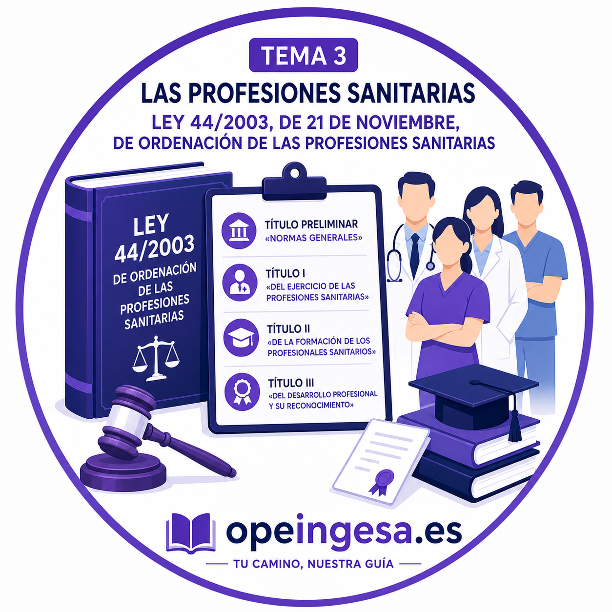 Tema 3. Ley 44/2003 de Ordenación de las Profesiones Sanitarias