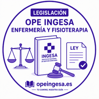 Curso Legislación Enfermería y Fisioterapia OPE INGESA